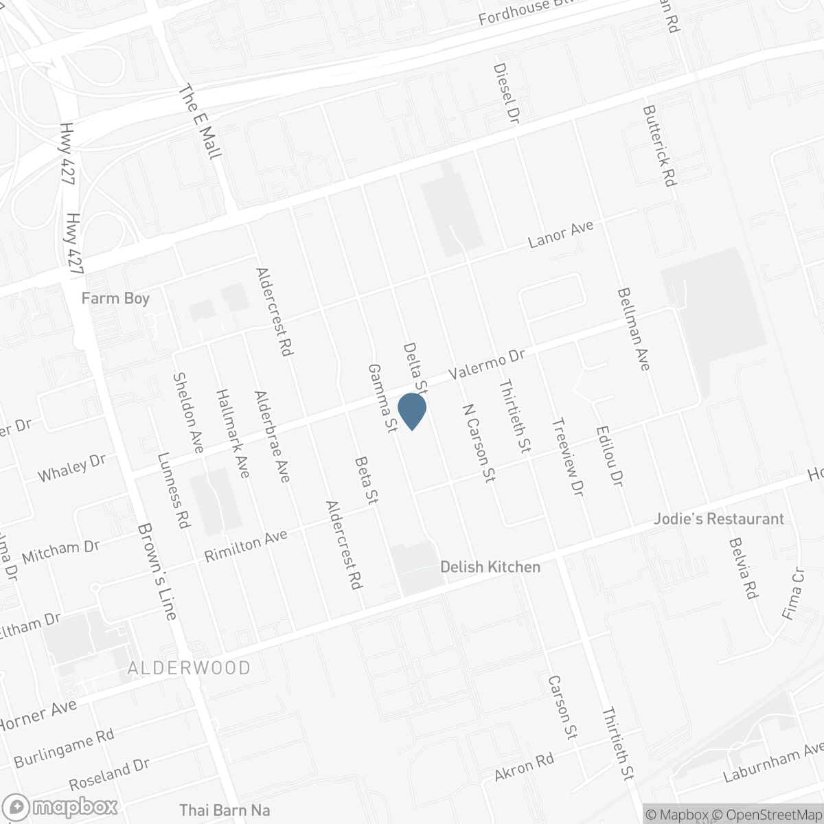 218 DELTA STREET, Toronto, Ontario M8W 4E6